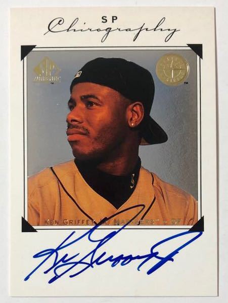 1998 SP Authentic Chirography Ken Griffey Jr auto