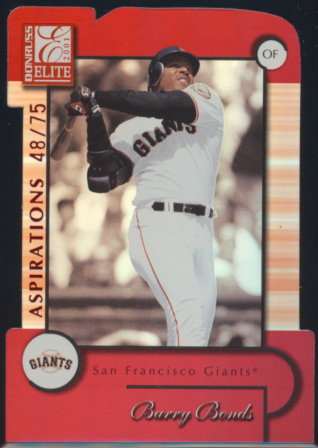 2001 Donruss Elite Aspirations Barry Bonds