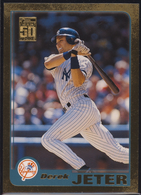2001 Topps Gold Derek Jeter